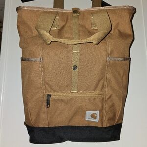 Carhartt fold over backpack